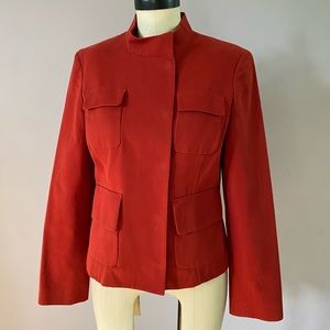 Jones New York Signature cotton jacket